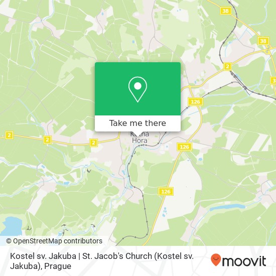 Kostel sv. Jakuba | St. Jacob's Church map