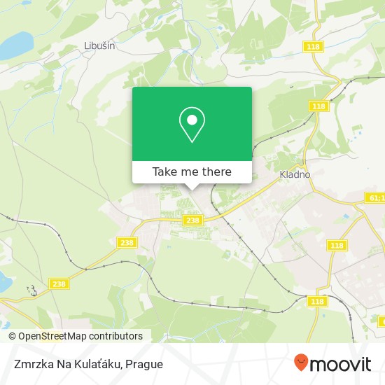 Zmrzka Na Kulaťáku map