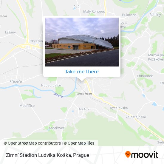 Zimní Stadion Ludvíka Koška map