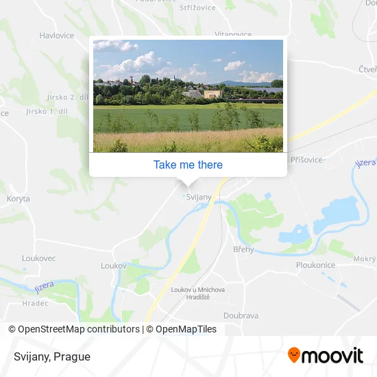 Карта Svijany