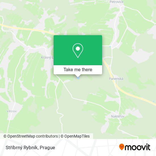 Stříbrnický Rybník map