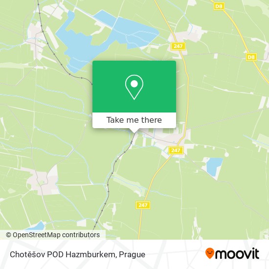 Chotěšov POD Hazmburkem map