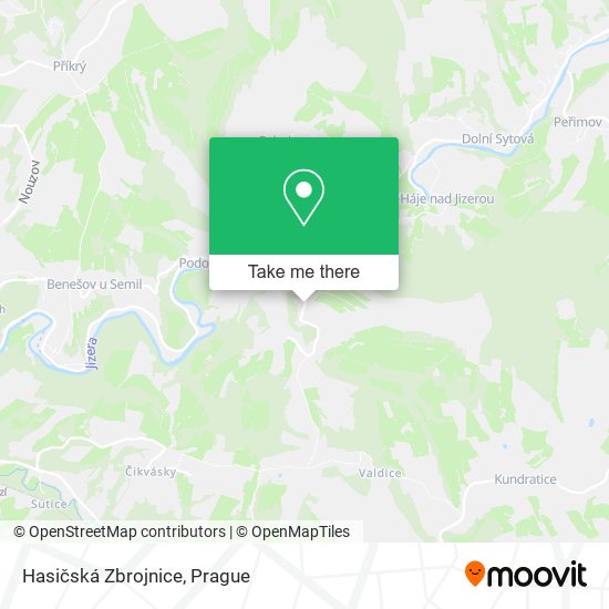 Hasičská Zbrojnice map
