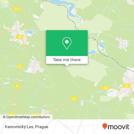 Kanovnický Les map