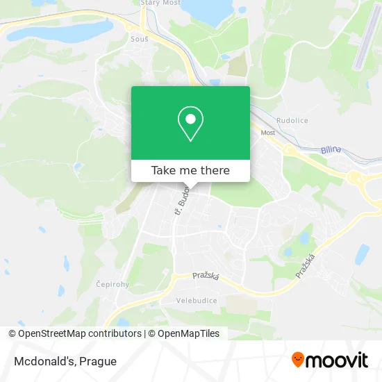 Карта Mcdonald's