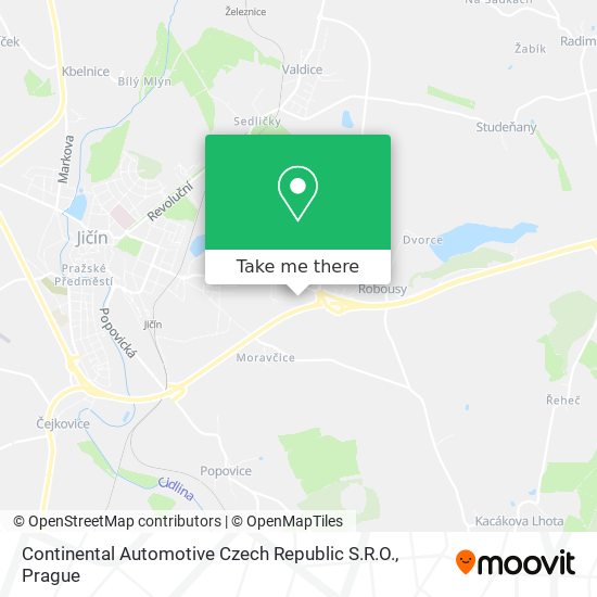 Continental Automotive Czech Republic S.R.O. map