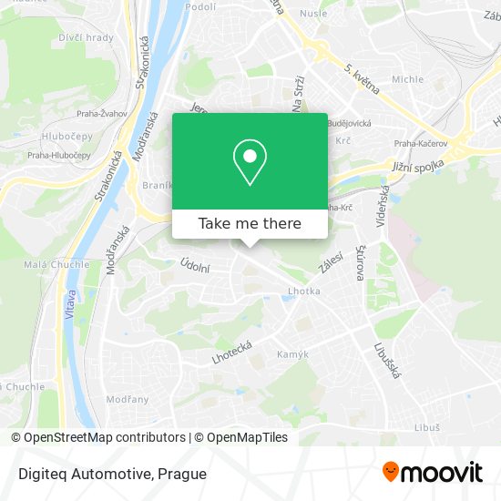 Digiteq Automotive map