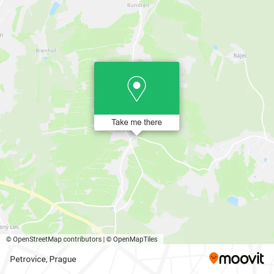 Карта Petrovice