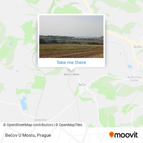 Bečov U Mostu map