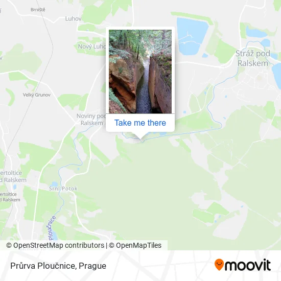 Карта Průrva Ploučnice