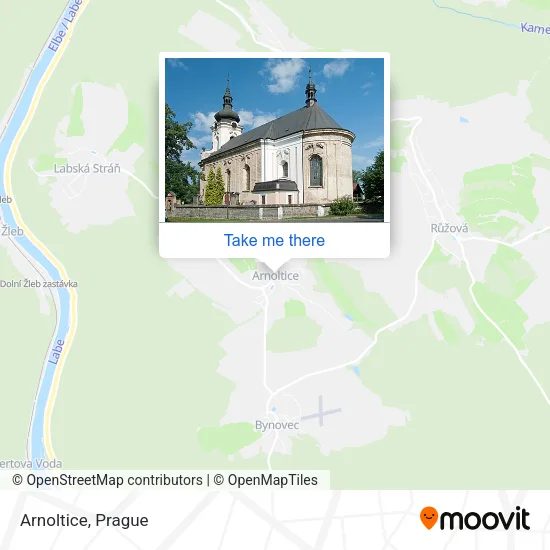 Карта Arnoltice