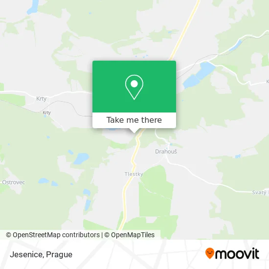 Карта Jesenice