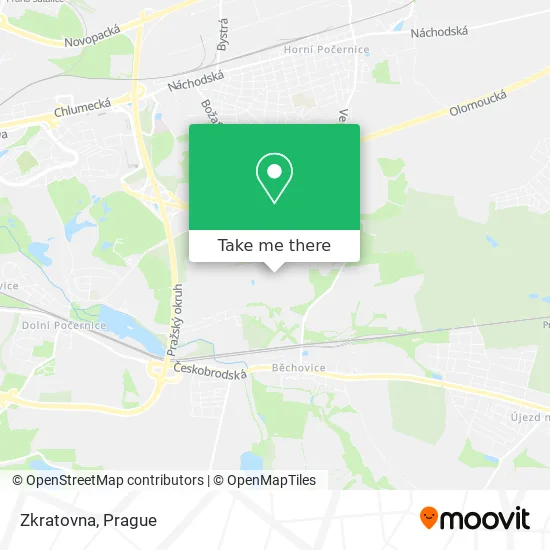 Zkratovna map