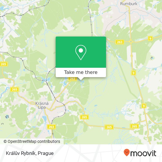 Králův Rybník map