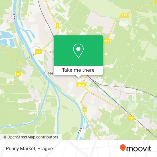 Penny Market map