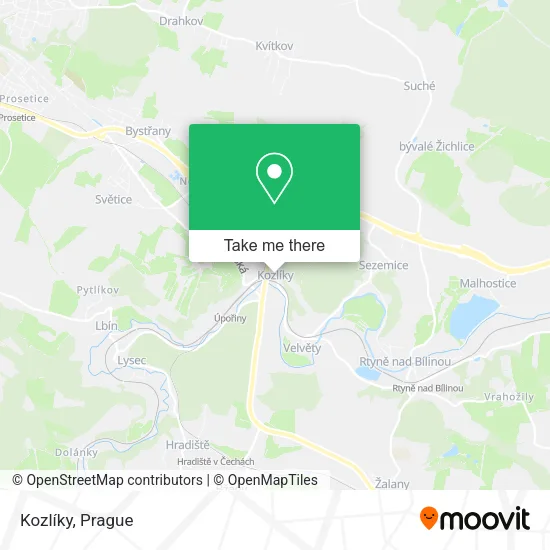 Карта Kozlíky