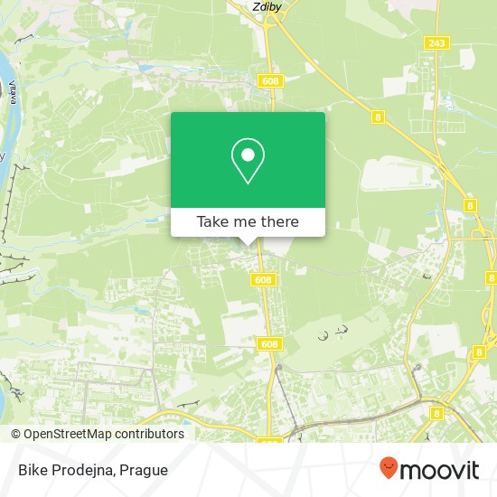 Bike Prodejna map