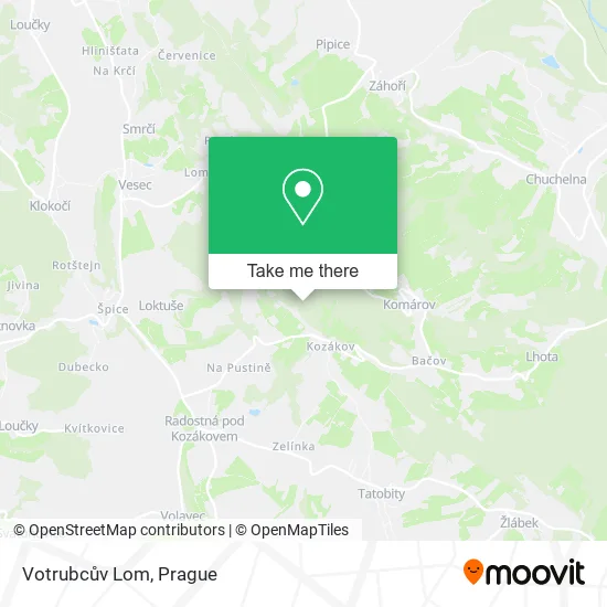 Карта Votrubcův Lom
