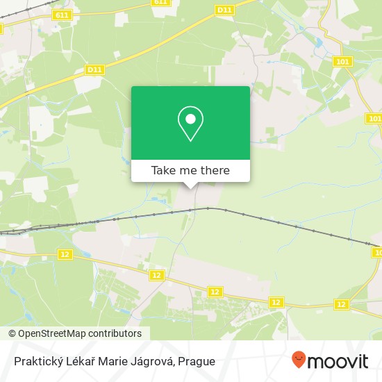 Praktický Lékař Marie Jágrová map