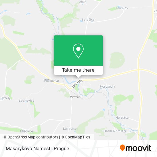 Masarykovo Náměstí map