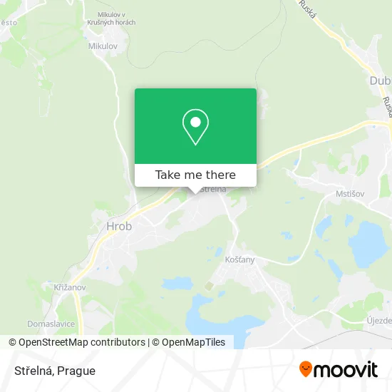 Карта Střelná