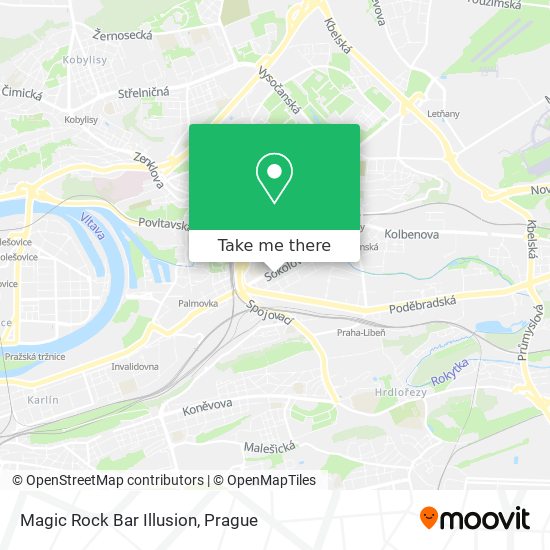 Magic Rock Bar Illusion map