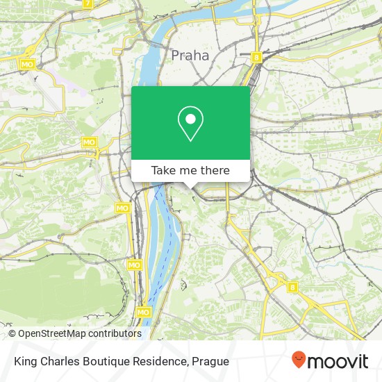 King Charles Boutique Residence map