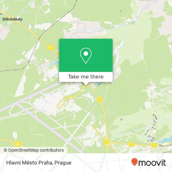 Hlavní Město Praha map