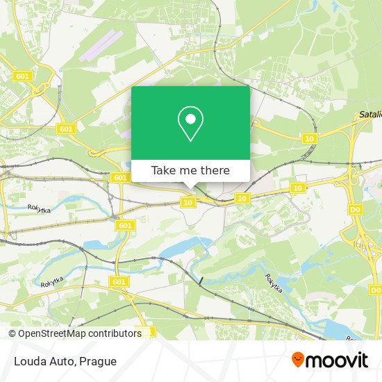 Louda Auto map