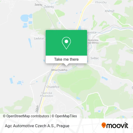 Карта Agc Automotive Czech A.S.
