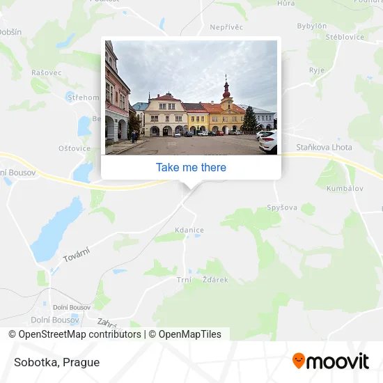 Карта Sobotka