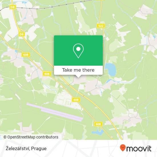 Železářství map