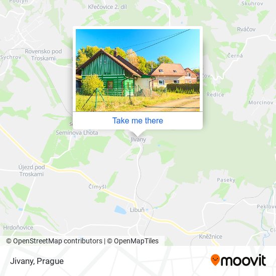 Карта Jivany