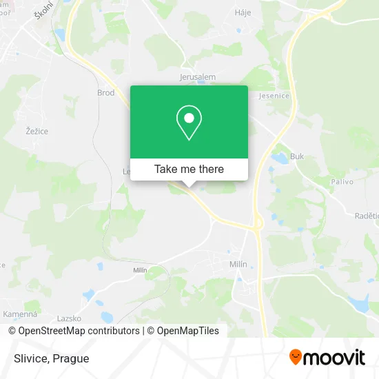 Slivice map