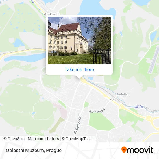 Карта Oblastní Muzeum