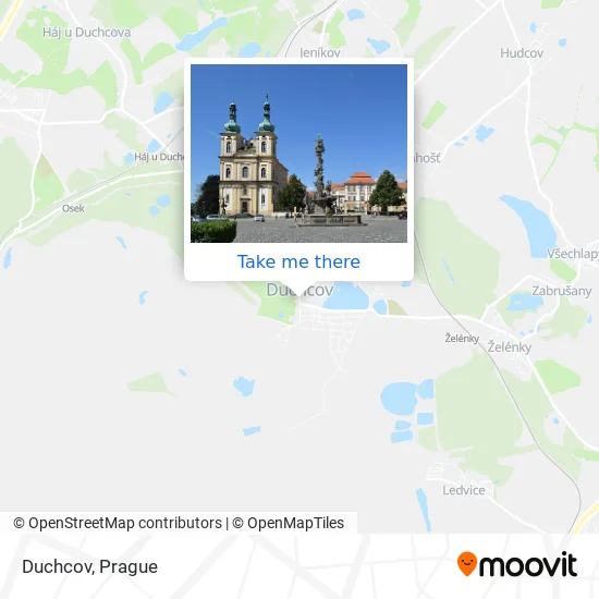 Карта Duchcov