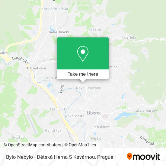 Карта Bylo Nebylo - Dětská Herna S Kavárnou