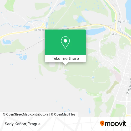 Карта Šedý Kaňon