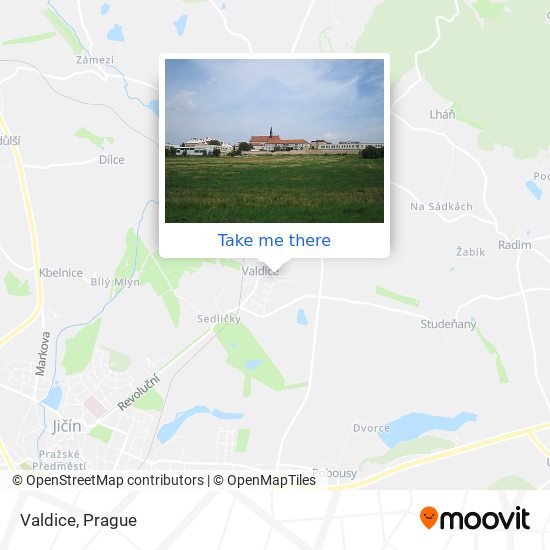 Карта Valdice
