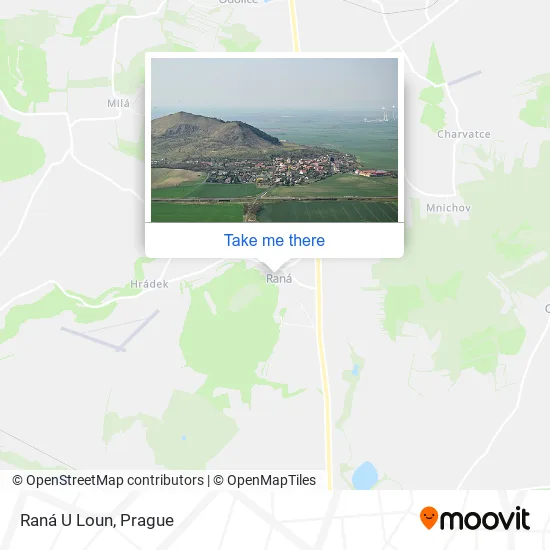 Карта Raná U Loun