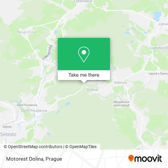 Карта Motorest Dolina