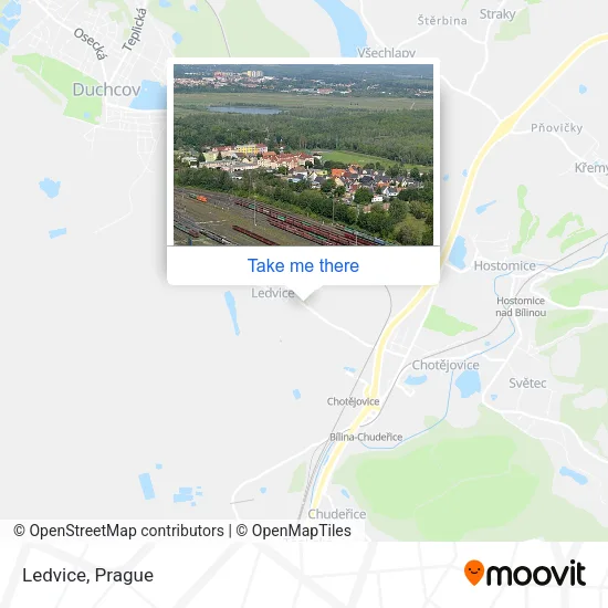 Карта Ledvice