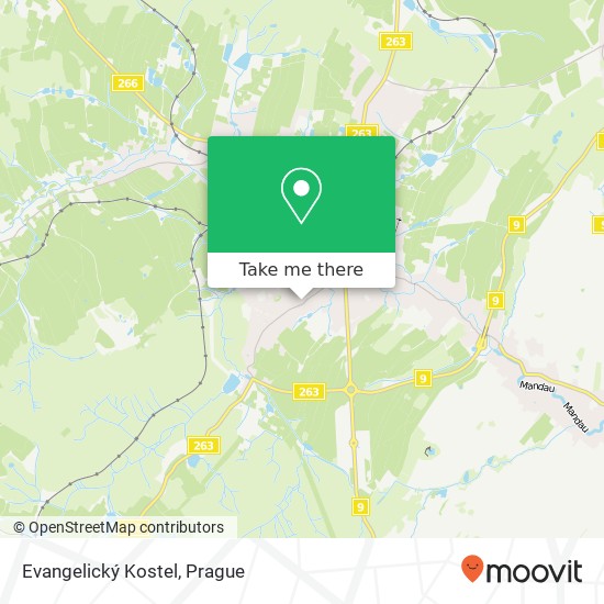 Evangelický Kostel map