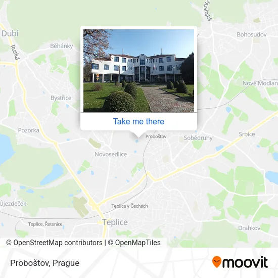 Карта Proboštov