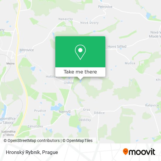 Hronský Rybník map