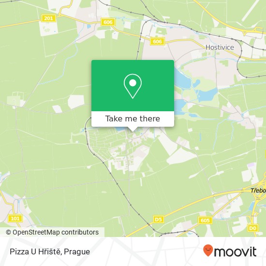 Карта Pizza U Hřiště