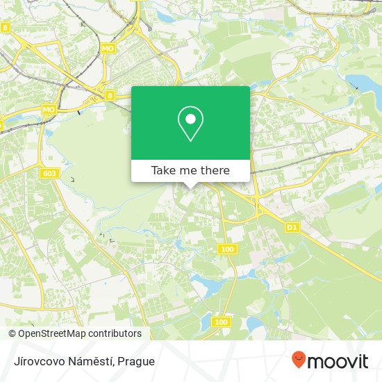 Jírovcovo Náměstí map