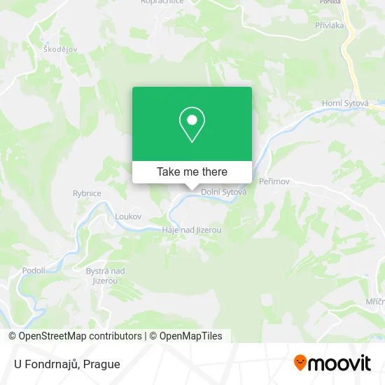 Карта U Fondrnajů