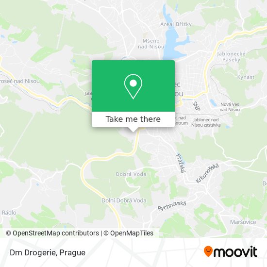 Dm Drogerie map