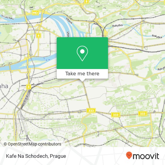 Карта Kafe Na Schodech
